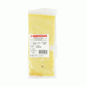 Queso Emmental Suizo EMMENTALER peso aproximado pieza 300 grs